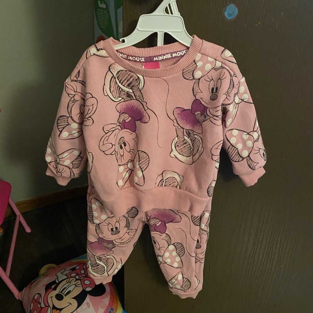 Minnie mouse toddler outfit